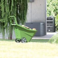 jardin 190 litros Boardebox de plastico en color antracita 78 x 43,3 x 55 cm - details 21