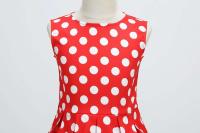 Vestido de Princesa de Verano Retro para Niña Hepburn Lentejuelas, Algodón Ligero, Estilo Vintage de los 50 - details 14