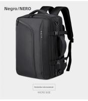 La mochila se puede aspirar y comprimir, mochila de expansión simple y de gran capacidad, de alta gama para hombres, bolsa de viaje. - details 27