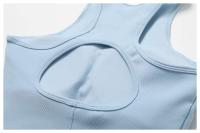Conjunto de yoga sin costuras para mujer, yoga para mujer, sujetador deportivo acanalado, body de gimnasio, tres piezas de ropa deportiva, 1/2 pieza. - details 31