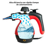 Limpiador de Vapor Eléctrico Portátil Manijero de Limpieza para Cocina, Baño, Coche - details 3
