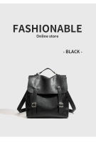 Bolso de cuero retro unisex Gran capacidad Diseño oblicuo Portátil Multifuncional - details 6