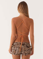Camisola Sexy con lentejuelas bordadas para mujer, Top de verano, novedad de verano - details 2
