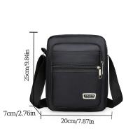 Bolso De Hombro Para Hombre Capacidad Grande Resistente Al Agua Multi Capa Estilo Casual Para Negocios Y Ocio Bolsa Bandolera Veraniega - details 7