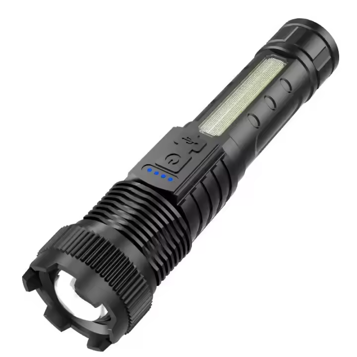 2 x 990000000 Luces de trabajo recargables tácticas de la linterna LED brillante estupenda del lumen - 1