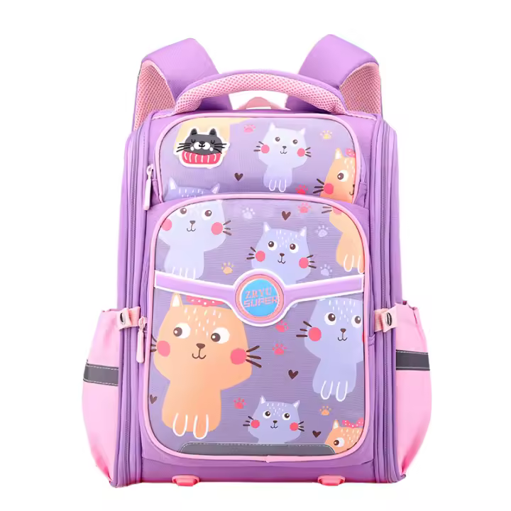 Nuevo Mochila para Niños Tela Oxford Cuidado de la Columna Vertebral Reducción de Carga - 1