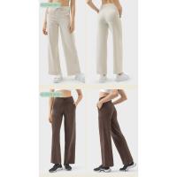 2025 Nuevo Doble 6 De Nylon De Talle Alto Pantalones Rectos Sueltos Cómodos Con Los Deportes De Ocio Y Pantalones De Yoga Elásticos Mujeres - details 21