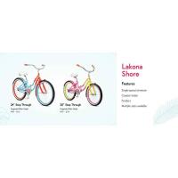 Bicicletas Lacona Youth Adult Beach Cruiser Bicicleta Masculina y Femenina Opciones de ruedas de 2026 pulgadas o marco escalonado Y240423 S251134 - details 8