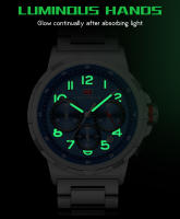 Reloj MINIFOCUS de acero inoxidable para hombre, movimiento de cuarzo, reloj informal de negocios resistente al agua - details 8
