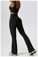 Traje de Yoga Deslizante para Mujer Entrenamiento de Baile Secado Rápido Fitness y Ocio Conjunto de Deporte de Dos Piezas Chaleco+Pantalones - details 31