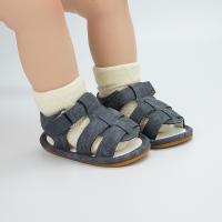 Zapatillas De Verano Para Bebés KIDSUN Sandalias De Lona No Slip Primera Caminadora Para Niñas Y Niños Talla True Fit Para 0-18 Meses - details 10