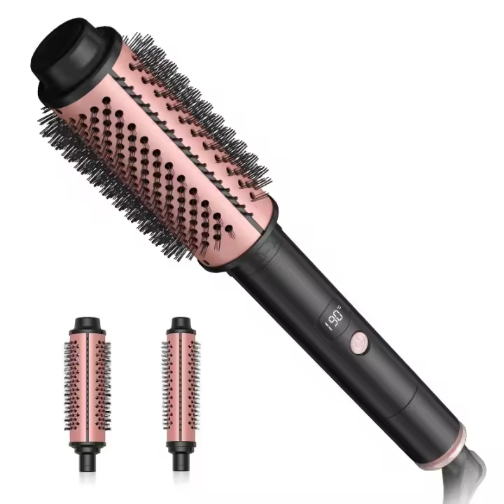 Peine de Rodillo 3 en 1 Peine para Cardar el Cabello No Daña el Cabello con Iones Negativos - 1