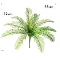 Sute -Palmera artificial de 40cm, planta tropical de plástico, hojas, frente falsa para decoración de bodas y jardín de casa - details 4