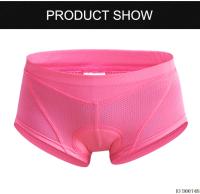 WOSAWE Pantalones Cortos de Ciclismo para Mujeres Cómodos Informes de Gel 3D Ajuste Ajustado - details 3