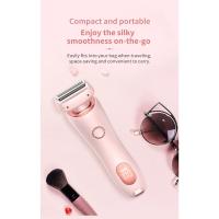 Maquinillas de afeitar eléctricas para mujer, recortador de Bikini 2 en 1, afeitadoras faciales, depilación para axilas, piernas, recortador corporal para mujer, resistente al agua IPX7 - details 8