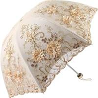 yellow lace parasol umbrella