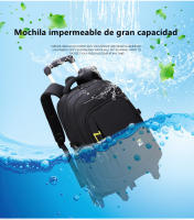 Mochila grande con ruedas Mochila compacta carro extensible - Diseño Ergonómico - Amplio Espacio de Almacenamiento - Bolsillos Multifuncionales - details 4