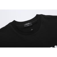 Camisetas de Verano Básicas de Moda para Hombres Algodón Puro, Cuello Redondo, Mangas Cortas, Nuevas Camisetas de Pareja con Estampados de Logotipo - details 2