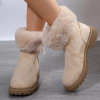 Otoño Invierno mujer botas de nieve zapatos cálidos casuales - details 1