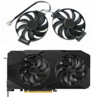 Ventilador de refrigeración FDC10H12S9-C RTX 2060 SUPER 2070, Ti GTX1660, para tarjeta gráfica GTX 1660 1660Ti DUAL OC RTX2060, 1 par - details 6