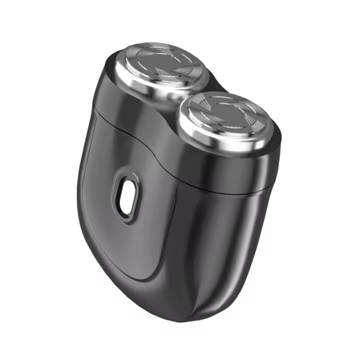 Nueva maquinilla de afeitar de aleación de zinc, maquinilla de afeitar eléctrica portátil para hombres, mini maquinilla de afeitar lavable - 1