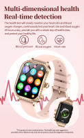 Reloj inteligente para mujer 1,75 pulgadas de AMOLED Superficie curva Pantalla,Reloj impermeable,Llamada inalámbrica Bluetooth,100 + imágenes personalizadas,Modo multideportivo,Regalos de navidad,regalos de año nuevo,regalos exquisitos para mujeres,2025 - details 6