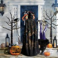 1pc, Túnica de Bruja de Halloween con Capucha de Árbol de la Vida Nórdico Vikingo para Adultos Hombres y Mujeres, Suministros de Fiesta, Vestidos, Ropa, Regalos, Disfraces - details 5