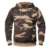 Sudadera con capucha de manga larga para hombre, sudadera de camuflaje para otoño e invierno, sudadera con capucha de lana - details 3