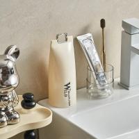 Contenedor de artículos de tocador para colgar, cepillo de dientes de viaje, impermeable, a prueba de polvo, crema, cepillo blanco, taza sellada, taza de enjuague bucal portátil para Baño - details 1