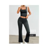 Conjunto de Yoga de Primavera-Verano 2025 Moda Deportiva para Mujeres Viste Fitness con Estilo - details 0