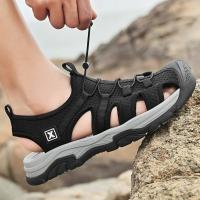 Sandalias Hechas a Mano para Hombre Transpirables, Antideslizantes, Adecuadas para Exteriores, Resistentes a la Desgaste, Zapatos de Sendero - details 10