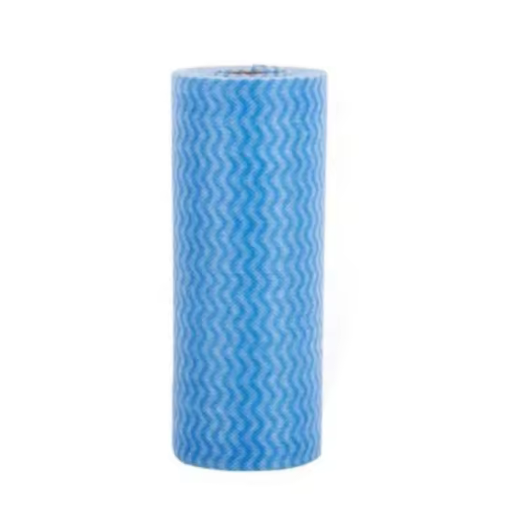 50 uds/rollo de paños desechables para cocina, baño, limpieza, paño de lavado, trapo, telas no tejidas, paño de lavado desechable para cocina - 1