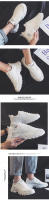 Zapatos deportivos para hombre nuevos zapatos casuales Joker zapatos blancos. - details 3