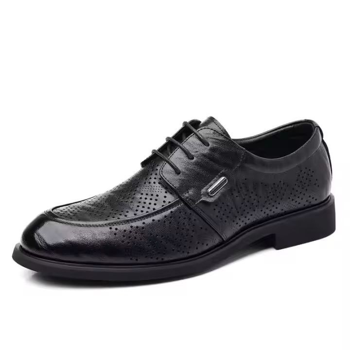 2025 Zapatos de vestir de cuero cómodos para hombres - 1