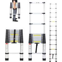 Escalera Telescópica de Aluminio Extensible, Antideslizante, Multiusos Carga de 150kg - details 36