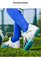 Zapatos de fútbol de césped para niños de marca, zapatos de entrenamiento de fútbol profesionales, zapatos de fútbol antideslizantes de césped Artificial para exteriores para niños - details 11