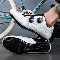 Zapatillas de ciclismo para hombre y mujer, zapatos de bicicleta compatibles con Peloton, Delta, Clip de tacos para ciclismo de carretera, interior y exterior, Pedal de gran tamaño - details 6