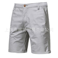 Verano nuevos hombres casuales recta cinco pantalones cortos de trabajo masculino - details 8