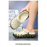 Sandalias planas para hombre, zapatos de EVA, zapatillas de jardín con plataforma, sandalias de verano para hombre, nuevas zapatillas deportivas para hombre, chanclas para exteriores, zuecos para el hogar - details 12