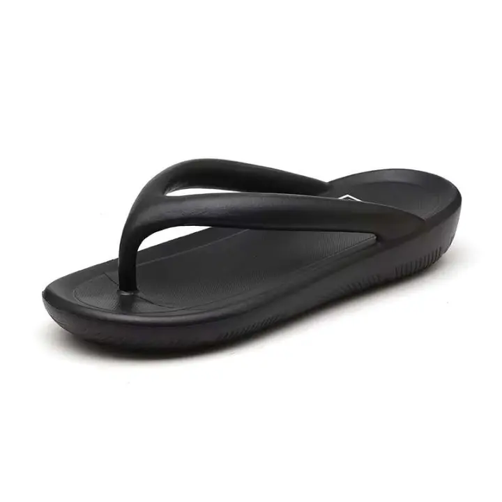 Nuevas chanclas de moda de color sólido en verano, adecuadas tanto para hombres como para mujeres, suaves para mujeres. Las zapatillas Eva son ligeras, OEM, - 1