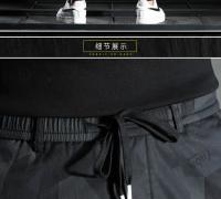Camouflage Men Spring and Autumn Thin New Slim-fit Korean Version Elastic Waist Fashion Trend Bunched Feet Cargo Pants - details 21