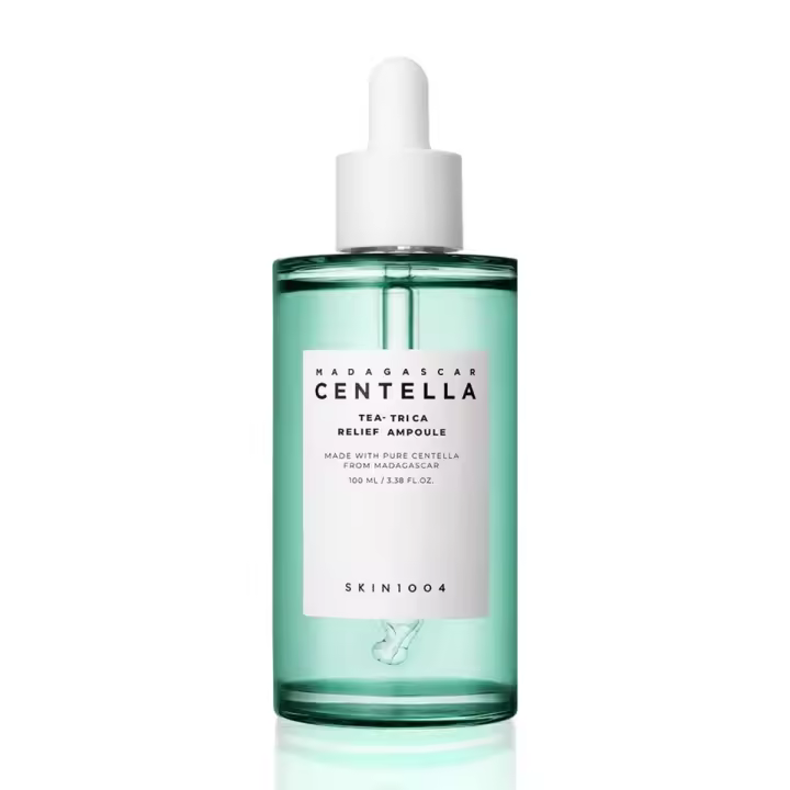 SKIN1004 Ampolla de alivio Tea-Trica 3.38 fl. oz, 100 ml, hidratación calmante para pieles sensibles - 1