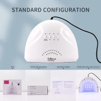 LULAA SUNone 48W UV LED Lámpara 30 Abalorios de Secador de Gel de Uñas Automático Sensor - details 3