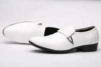 Zapatos casuales formales de cuero de Pu de acero inoxidable para hombres creativos de nuevo producto de oficina de negocios - details 6