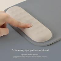 Alfombrilla de ratón con reposamuñecas, base de silicona antideslizante ergonómica, accesorios para juegos, alfombrilla para ratón, alfombrilla para muñeca de espuma viscoelástica - details 2