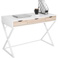 Mesa de ordenador de madera, escritorios de oficina, estación de trabajo para ordenador en casa, oficina. - details 0