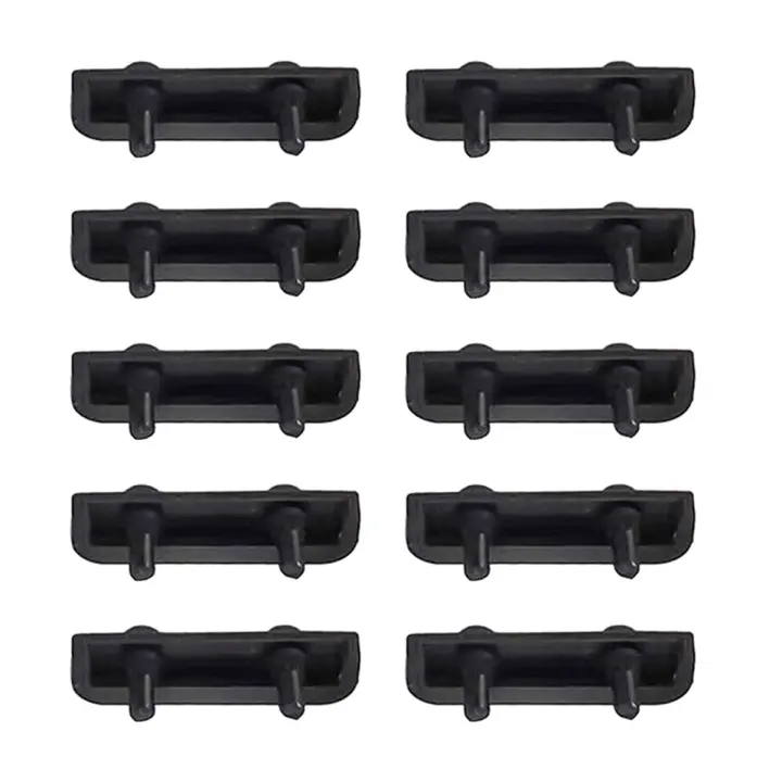Juego de 20 Piezas de Punta de Goma para Cocina Seca Cubierta de Placa de Parrilla de Reemplazo - 1