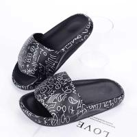 Diseño de moda creativo 2021 Zapatillas de color Diapositivas de dibujos animados para hombres y mujeres - details 4