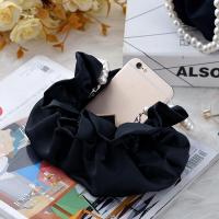 Mini bolso de cubo con cadena de perlas artificiales para mujer, Cartera de pulsera, bolso callejero - details 9