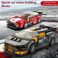 Kit de Bloques de Construcción de Deportivo de Automóvil Technic MOC Juguete Educativo STEM para Niños Velocidad de Ciudad - details 0
